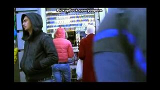Fella arranged a meeting with a blonde on the street