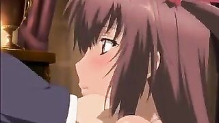 A man could not resist and sweat while having sex with a girl