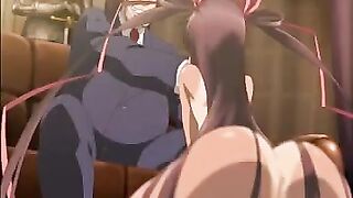 A man could not resist and sweat while having sex with a girl