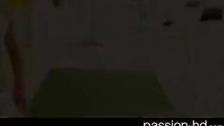 A cute brunette with natural tits wants to have sex
