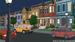 A porn parody of the famous TV show 'The Cleveland Show'