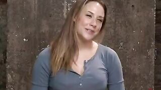 A sexy girl was beating and humiliating her boyfriend