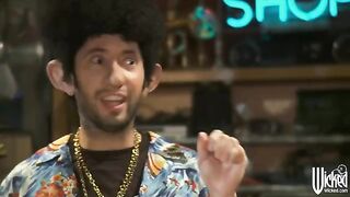 A hot man is fucking all these bitches by day