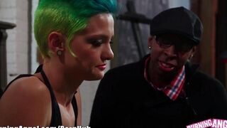 Emo blonde in intense anal action, a wild mix of kinks