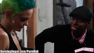 Emo blonde in intense anal action, a wild mix of kinks