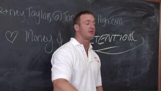 I fucked a teacher right in the office, it was awesome!
