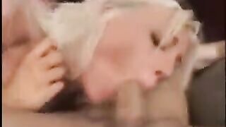 Naughty woman fucks with two cocks hard and deep