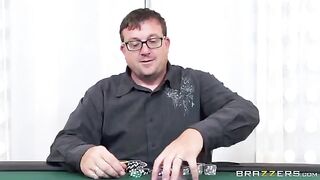 He lost a card game and had to pay with sex