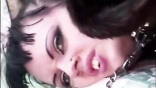 Rough sex right in the fur coat, a wild scenario!