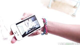 Alaina Kristar got horny from watching porn and needed to have sex