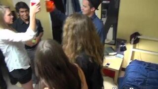 Instead of paying debt, girls from DEBT4K offered a wild party