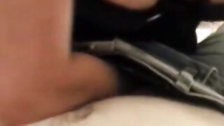 The husband came home to a sexy wife in a corset