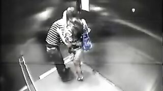Another couple fucking in a hidden hotel room chamber