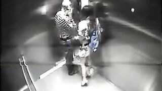 Another couple fucking in a hidden hotel room chamber