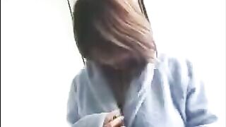 Young Korean virgin with huge tits gets her pussy smashed hard