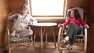 A young man fucked his sister in the country