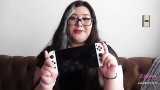 Unboxing of the new Switch OLED - Lizren's big ass is showcased