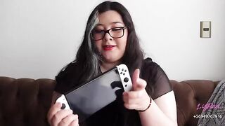 Unboxing of the new Switch OLED - Lizren's big ass is showcased