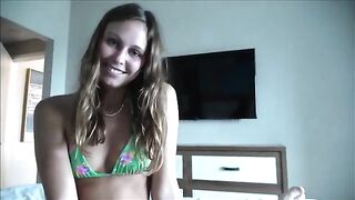 A stepdaughter tries to escape her vacation, fueled by intense fantasies