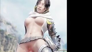 Apex Legends animation with hot scenes and intense action
