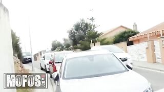 Serenia Keer searches for dick on the side of the road and finds Jordi El Nino Polla