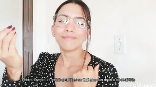 The hot psychiatrist fucks you in the role play JOI session