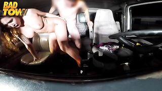 Camera hidden in the car, sex of the driver and passenger
