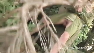 A peasant girl gets fucked by a prince in woods