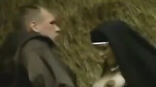 A pregnant nun got fucked by a taxi driver in the city