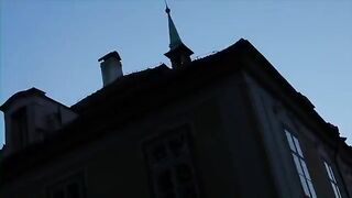 Redhead beauty spreads legs and plays with her pussy in the bedroom