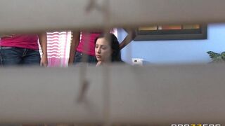 Fresh couple fucked in college dormitory
