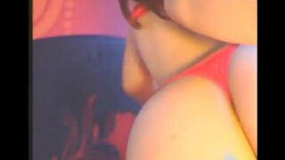 The girl was greatly fucked by a strong vibrator in all holes
