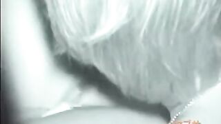 A young guy licked the hairy pussy of his sleeping sister