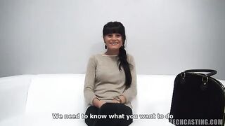 Czech casting with condom sex, great quality!