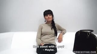 Czech casting with condom sex, great quality!