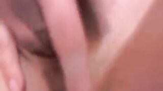 A young Russian model with a tender breast poses on webcam