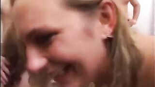 Sexual youth organizes a group sex with her friends
