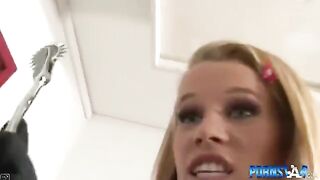 A wife avenges her husband for his sexual escapades with a redhead