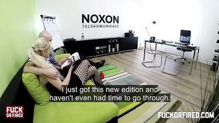 Working girls are the best at fucking in the workplace