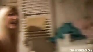 Hot group sex with many participants at an intense Czech party