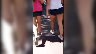 Student with a stunning ass has been caught in a compromising situation