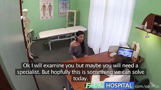The cunning doctor performed a sexual examination on his patient