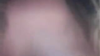 A smiling chick with big boobs asks to fuck her