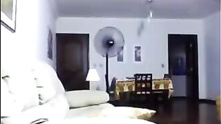 In the evening, as always, they decided to enjoy passionate sex on the couch