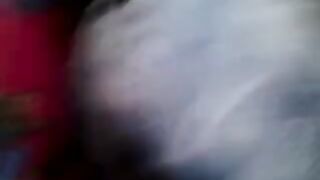 A man caresses a riser through the pants on the bus