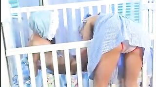 The minigolf man fucked a pretty babysitter with small tits