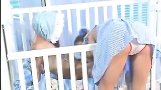 The minigolf man fucked a pretty babysitter with small tits