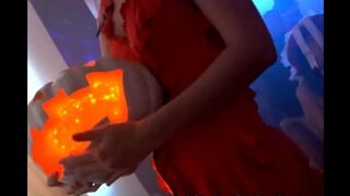 Student party turned Halloween orgy, featuring Foxy Elise Katty West and Nick Morris