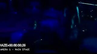 Bunch of wet pussies gets fucked in the club during a wild party