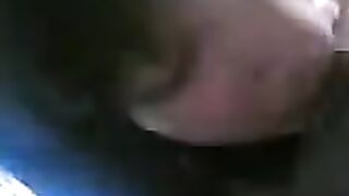 The Chinese babe carefully sucked her brother's broken dick in a steamy POV scene